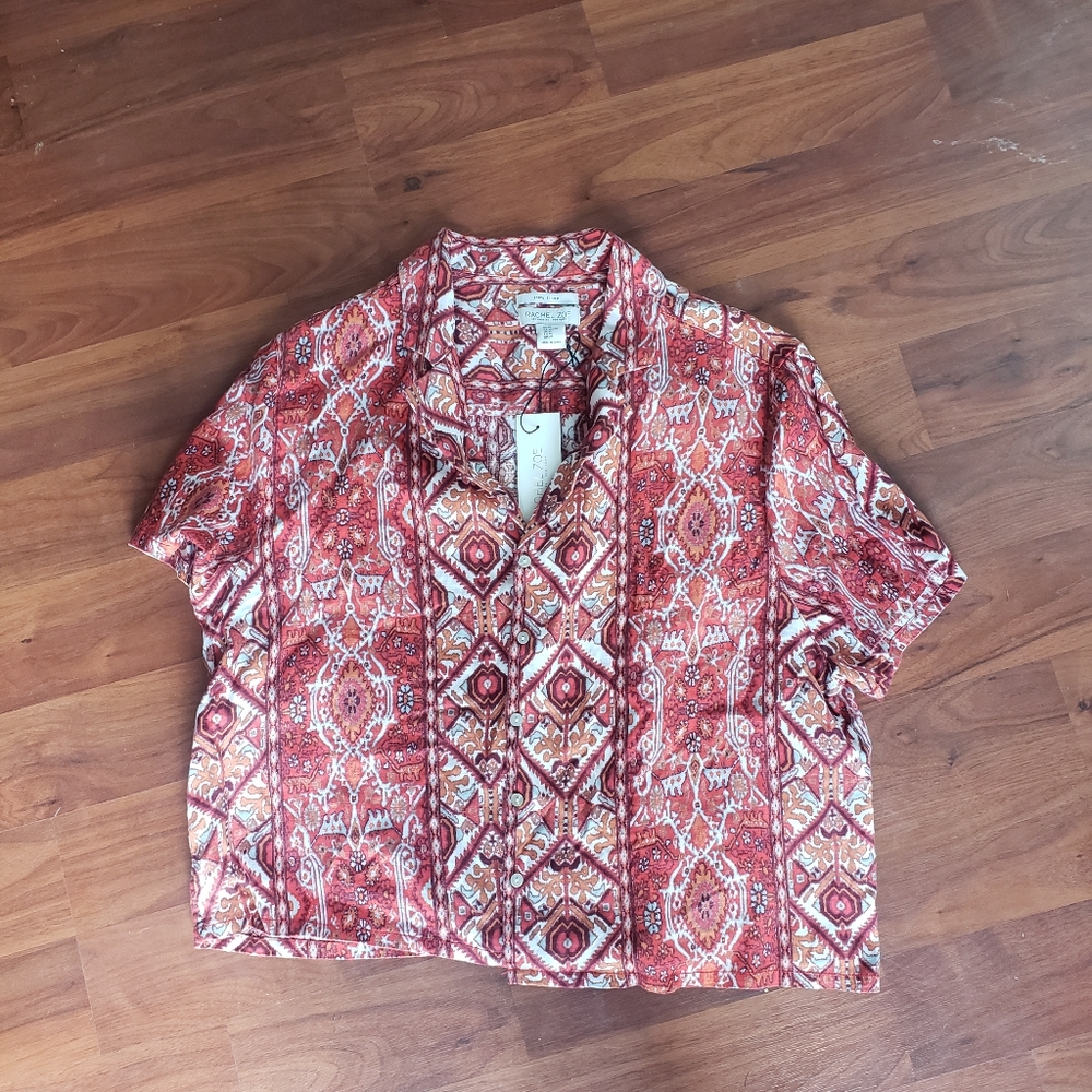 Rachel Zoe Linen Top